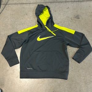 men’s Nike Therma fit fleece lined hoodie size Medium